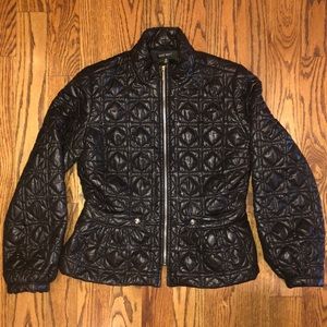 Adorable fitted Nine West puffer jacket medium